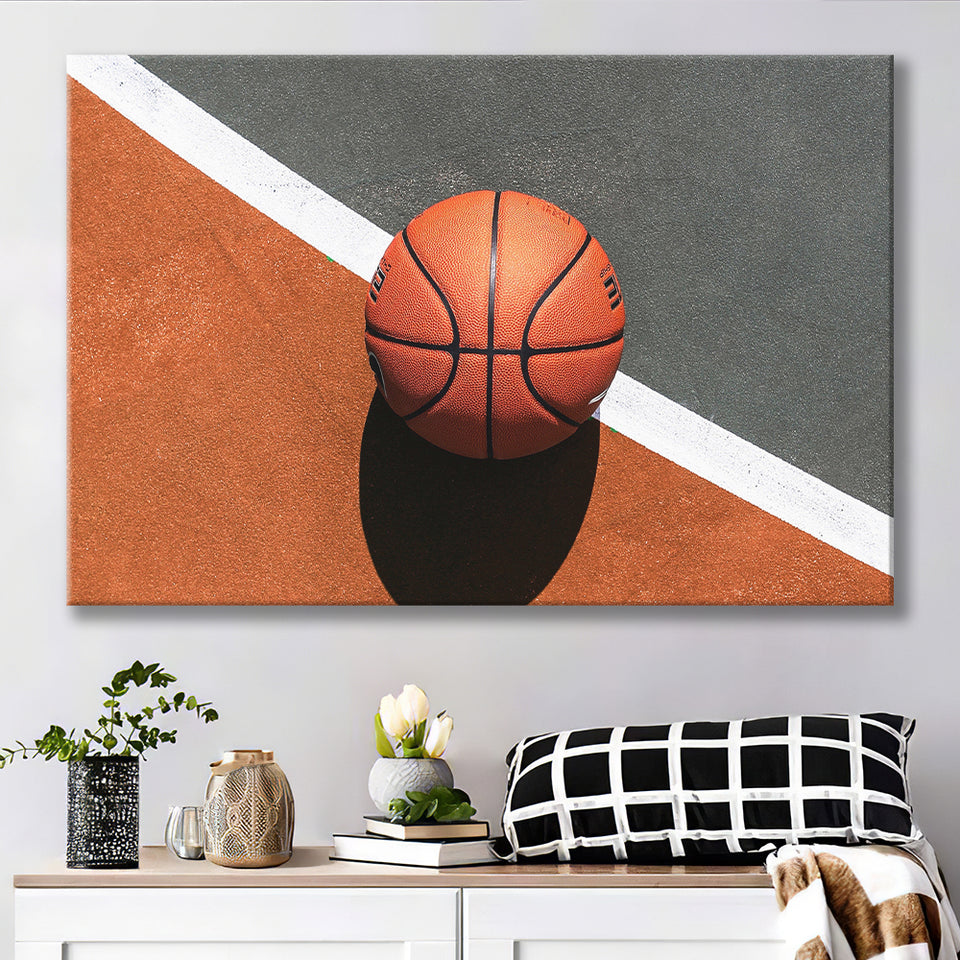 Basketball, Basketball Canvas Prints Wall Art Home Decor - Painting Canvas, Ready to hang