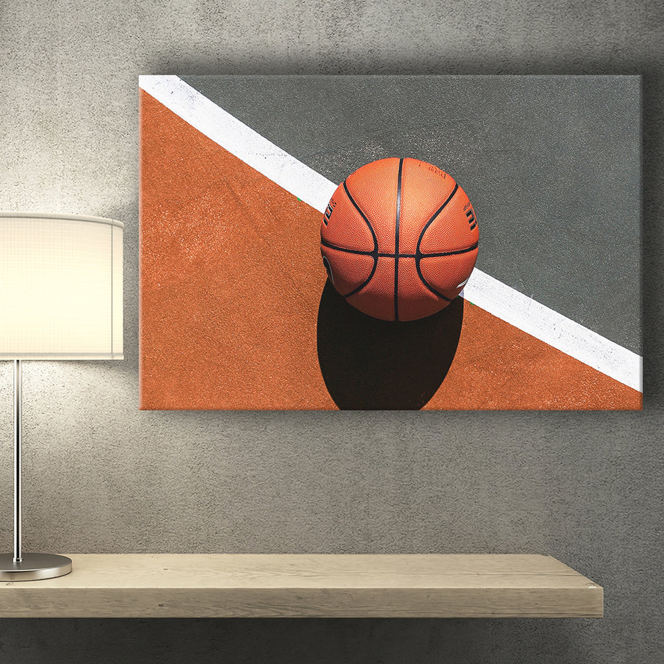 Basketball, Basketball Canvas Prints Wall Art Home Decor - Painting Canvas, Ready to hang
