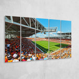 Baum Walker Stadium, Stadium Canvas, Sport Art, Gift for him, Multi Panels B, Canvas Prints Wall Art Decor