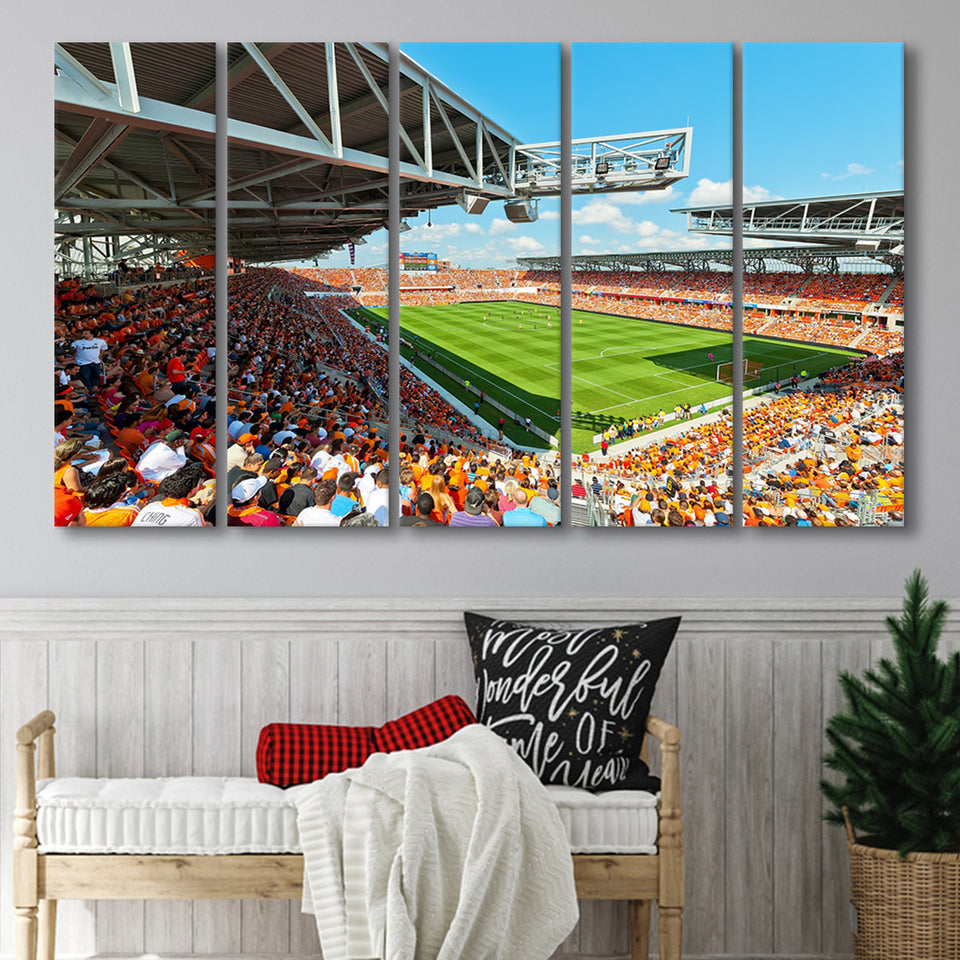 Baum Walker Stadium, Stadium Canvas, Sport Art, Gift for him, Multi Panels B, Canvas Prints Wall Art Decor