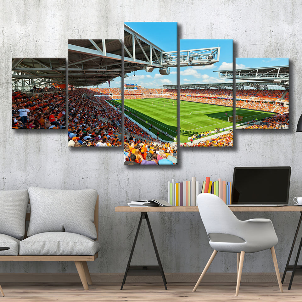 Baum Walker Stadium, Stadium Canvas, Sport Art, Large Canvas, Multi Panels, Canvas Prints Wall Art Decor