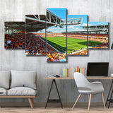 Baum Walker Stadium, Stadium Canvas, Sport Art, Large Canvas, Multi Panels, Canvas Prints Wall Art Decor