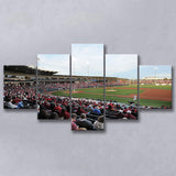 Baum Stadium Crowd, Stadium Canvas, Sport Art, Large Canvas, Multi Panels, Canvas Prints Wall Art Decor
