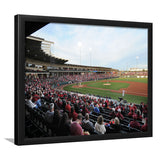 Baum Stadium Crowd, Stadium Canvas, Sport Art, Gift for him, Framed Art Prints Wall Art Decor, Framed Picture