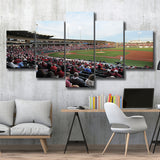 Baum Stadium Crowd, Stadium Canvas, Sport Art, Large Canvas, Multi Panels, Canvas Prints Wall Art Decor