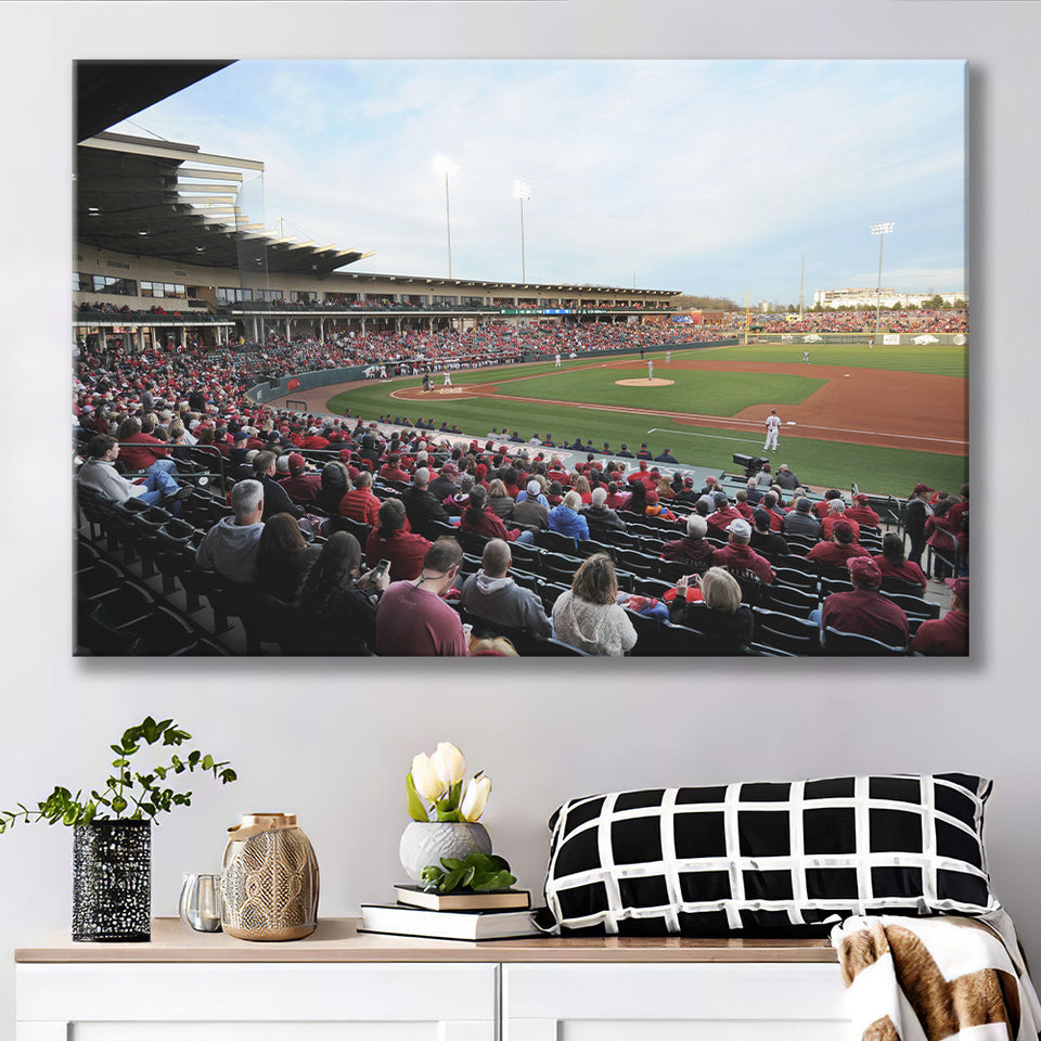 Baum Stadium Crowd, Stadium Canvas, Sport Art, Gift for him, Fan Gift, Canvas Prints Wall Art Decor