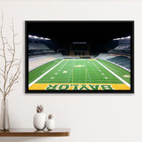 Baylor Bears Wall Art McLane Stadium Framed Canvas Prints American,Sport Stadium Art Prints, Fan Gift