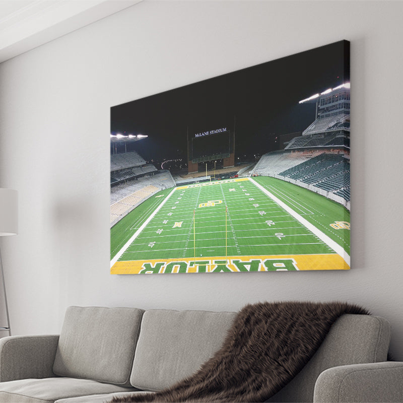 Baylor Bears Wall Art McLane Stadium Canvas Prints American,Sport Stadium Art Prints, Fan Gift, Wall Decor