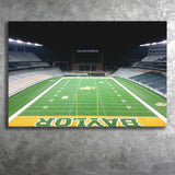 Baylor Bears Wall Art McLane Stadium Canvas Prints American,Sport Stadium Art Prints, Fan Gift, Wall Decor