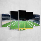 Baylor Bears Wall Art McLane Stadium Canvas Prints American,Multi Panels,Sport Stadium Art Prints, Fan Gift