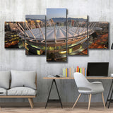 Bc Place Aerial View, Stadium Canvas, Sport Art, Large Canvas, Multi Panels, Canvas Prints Wall Art Decor