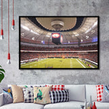 Bc Place Pavilion, Stadium Canvas, Sport Art, Gift for him, Framed Art Prints Wall Art Decor, Framed Picture