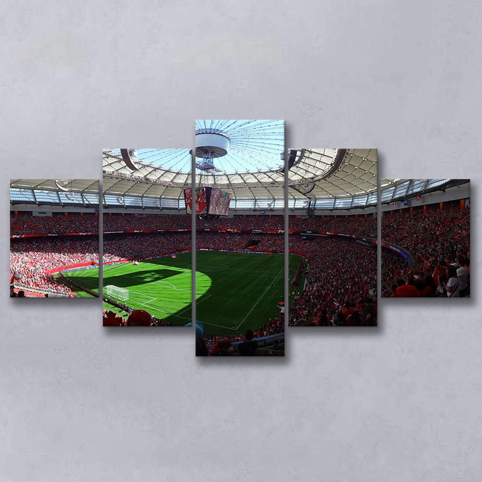 Bc Place, Stadium Canvas, Sport Art, Large Canvas, Multi Panels, Canvas Prints Wall Art Decor