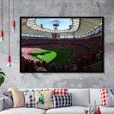 Bc Place, Stadium Canvas, Sport Art, Gift for him, Framed Art Prints Wall Art Decor, Framed Picture