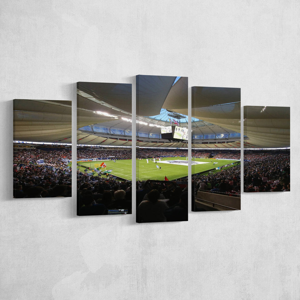 Bc Place Stadium, Stadium Canvas, Sport Art, Large Canvas, Multi Panels, Canvas Prints Wall Art Decor
