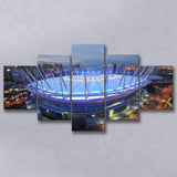 Bc Place Stadium Vancouver, Stadium Canvas, Sport Art, Large Canvas, Multi Panels, Canvas Prints Wall Art Decor
