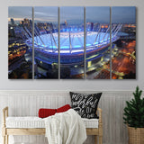 Bc Place Stadium Vancouver, Stadium Canvas, Sport Art, Gift for him, Multi Panels B, Canvas Prints Wall Art Decor