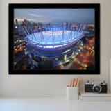 Bc Place Stadium Vancouver, Stadium Canvas, Sport Art, Gift for him, Framed Art Prints Wall Art Decor, Framed Picture