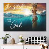 Be Still And Know That I Am God Canvas Prints Wall Art - Painting Canvas, Art Prints, Wall Decor