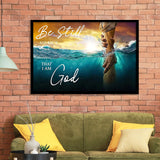 Be Still And Know That I Am God Framed Art Prints Wall Art Decor - Painting Prints, Framed Picture