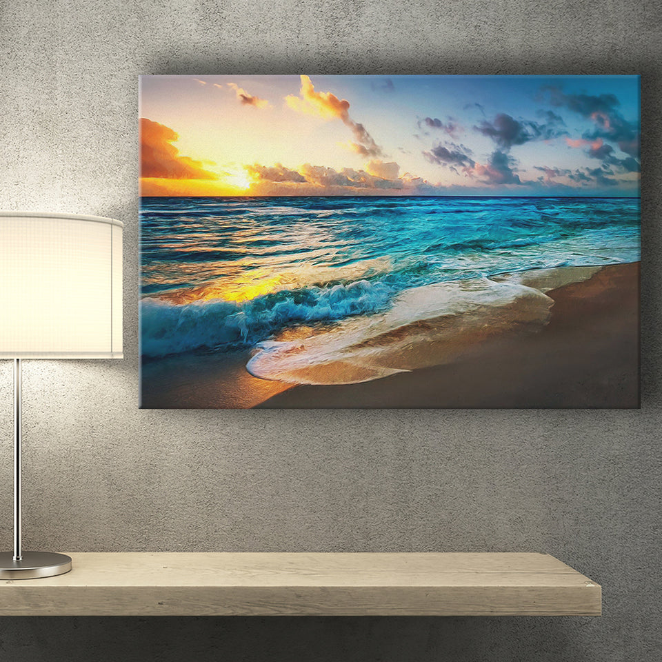 Beach Canvas Prints Wall Art Decor - Painting Canvas, Art Print, Home Decor, Ready to Hang