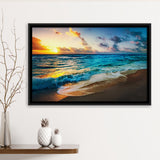 Beach Framed Canvas Prints Wall Art Decor - Painting Canvas, Framed Picture, Home Decor