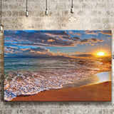 Beach Sunlight Canvas Prints Wall Art - Painting Canvas, Wall Decor, Canvas Art, For Sale
