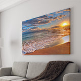 Beach Sunlight Canvas Prints Wall Art - Painting Canvas, Wall Decor, Canvas Art, For Sale