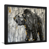 Bear Abstract Painting Framed Art Prints Wall Art Decor - Painting Prints, Framed Picture