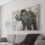 Bear Abstract Painting Canvas Prints Wall Art - Painting Canvas, Art Prints, Wall Decor