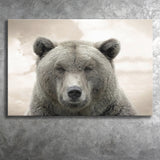 Bear Portrait Canvas Prints Wall Art - Painting Canvas, Art Prints, Wall Decor