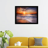 Beautiful Blue Sky Sunset Framed Art Prints - Framed Prints, Prints For Sale, Painting Prints,Wall Art Decor
