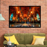 Beautiful Cathedral, Framed Art Prints Wall Art Home Decor, Ready to Hang