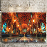 Beautiful Cathedral, Canvas Prints Wall Art Home Decor