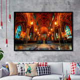 Beautiful Cathedral, Framed Art Prints Wall Art Home Decor, Ready to Hang