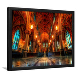 Beautiful Cathedral, Framed Art Prints Wall Art Home Decor, Ready to Hang