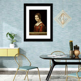 Beautiful Ferronera (Portrait Of Unknown) By Leonardo Da Vinci-Canvas Art,Art Print,Framed Art,Plexiglass cover