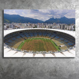 Beautiful Maracana brazil, Stadium Canvas, Sport Art, Gift for him, Fan Gift, Canvas Prints Wall Art Decor