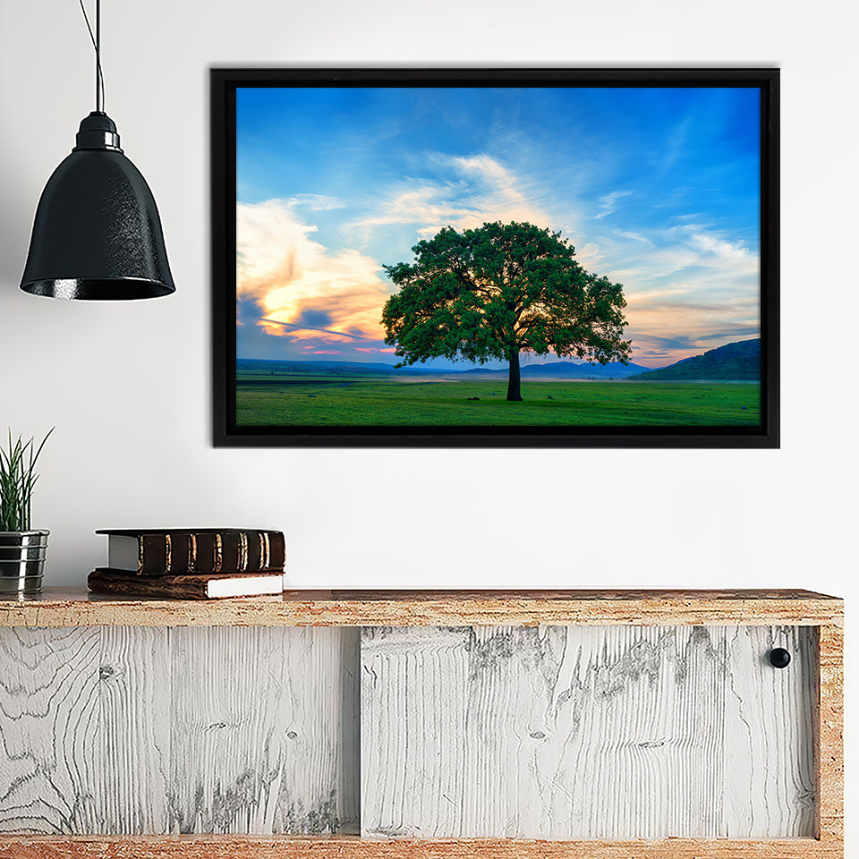 Beautiful And Old Oak Framed Canvas Wall Art - Framed Prints, Canvas Prints, Prints for Sale, Canvas Painting