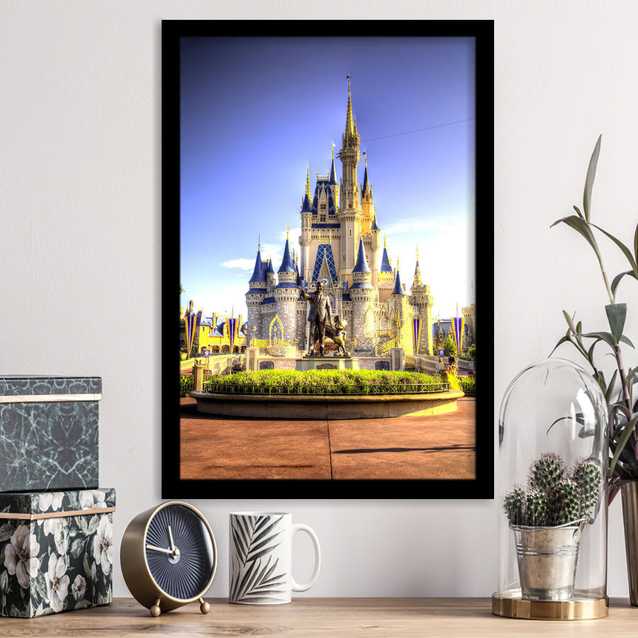 Beautiful Castles Framed Art Prints Wall Decor - Painting Prints, Wall Art, Framed Picture, For Sale