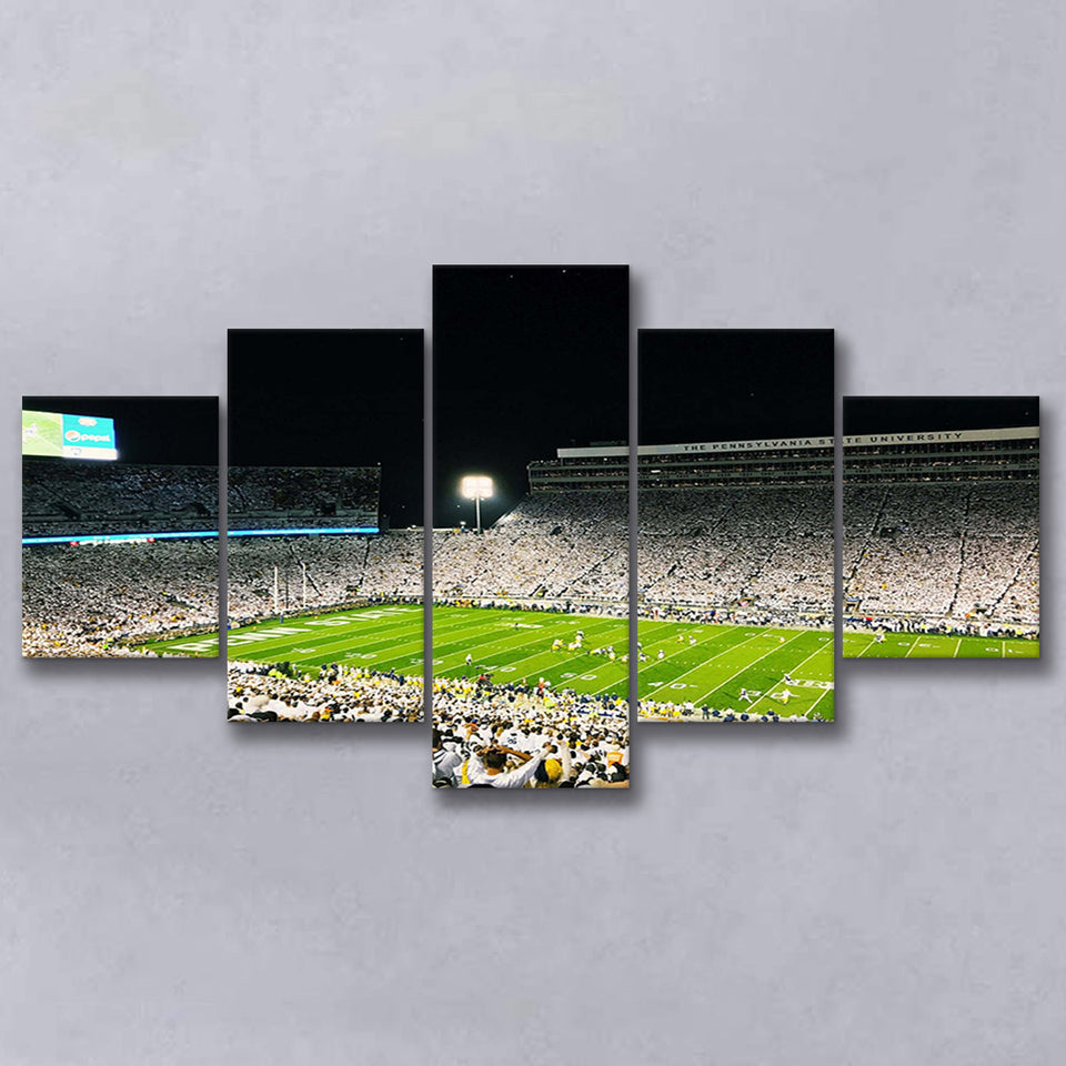 Beaver Football Stadium The Pennysylvania State University American,Multi Panels,Sport Stadium Art Prints, Fan Gift