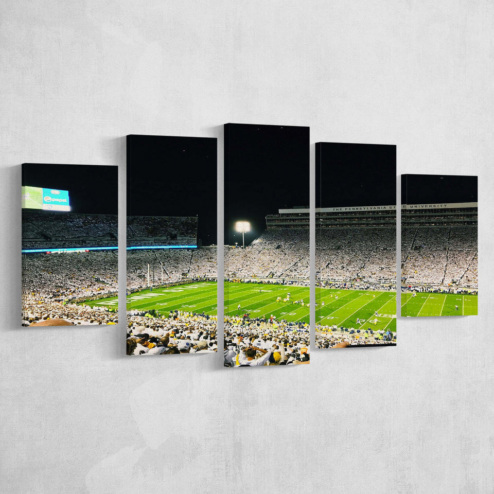 Beaver Football Stadium The Pennysylvania State University American,Multi Panels,Sport Stadium Art Prints, Fan Gift