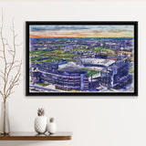 Beaver Stadium Pennsylvania State Football Stadium Watercolor, Sport Art Prints Fan Gift, Framed Canvas Prints Wall Art Decor