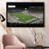 Beaver Stadium Framed Canvas Prints Penn State Wall Art Pennsylvania,Sport Stadium Art Prints, Fan Gift