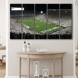 Beaver Stadium Canvas Prints Penn State Wall Art Pennsylvania,Multi Panels B,Sport Stadium Art Prints, Fan Gift