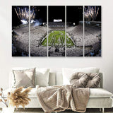 Beaver Stadium Fireworks 5 Pieces B Canvas Prints Wall Art - Painting Canvas, Multi Panels,5 Panel, Wall Decor