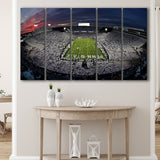 Beaver Stadium, Stadium Canvas, Sport Art, Gift for him,100 Multi Panels B, Canvas Prints Wall Art Decor