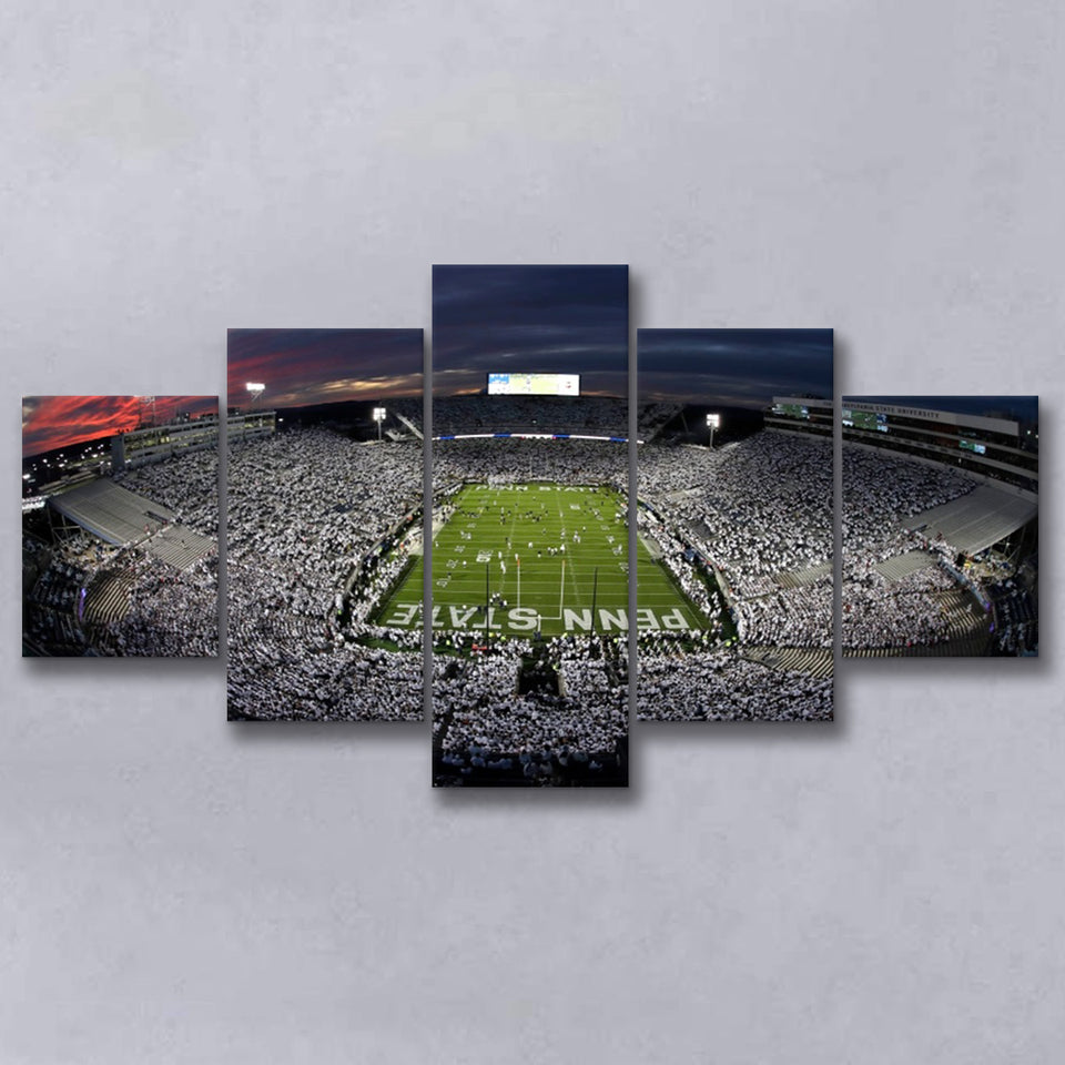 Beaver Stadium, Stadium Canvas, Sport Art, Large Canvas,V1 Multi Panels, Canvas Prints Wall Art Decor