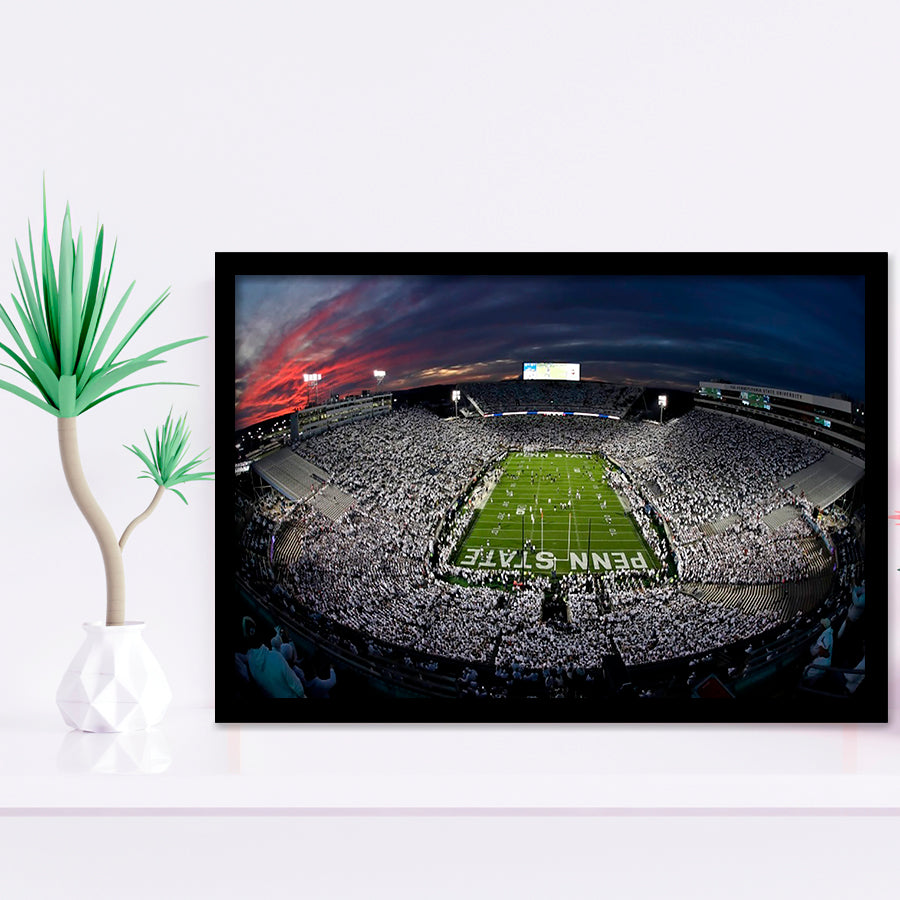 Beaver Stadium, Stadium Canvas, Sport Art, Gift for him,100 Framed Art Prints Wall Art Decor, Framed Picture
