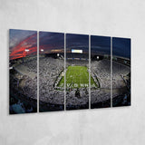Beaver Stadium, Stadium Canvas, Sport Art, Gift for him,100 Multi Panels B, Canvas Prints Wall Art Decor